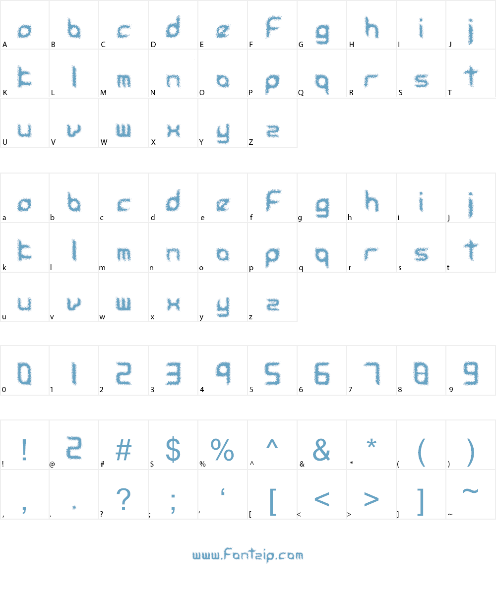 accessories urban Font Character